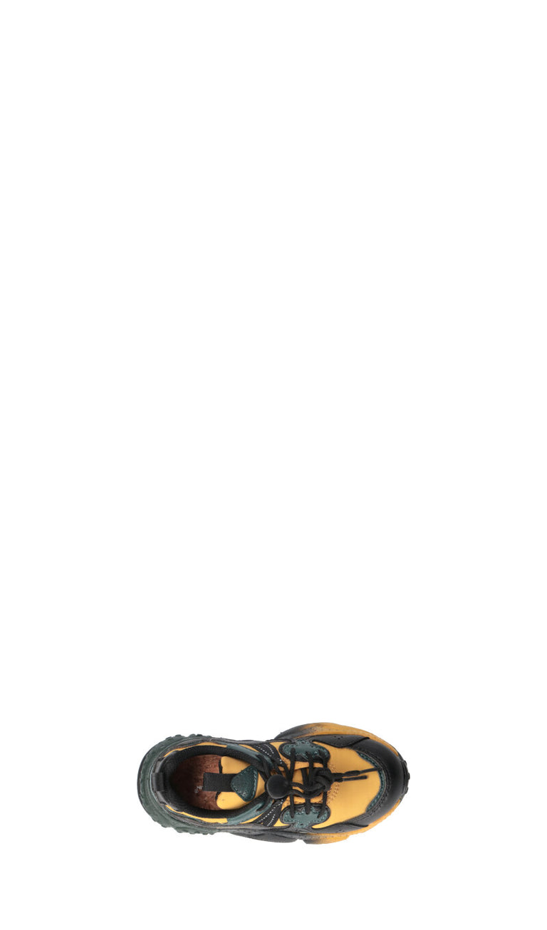 FLOWER MOUNTAIN by Naturino Sneaker bimbo nera/gialla/verde