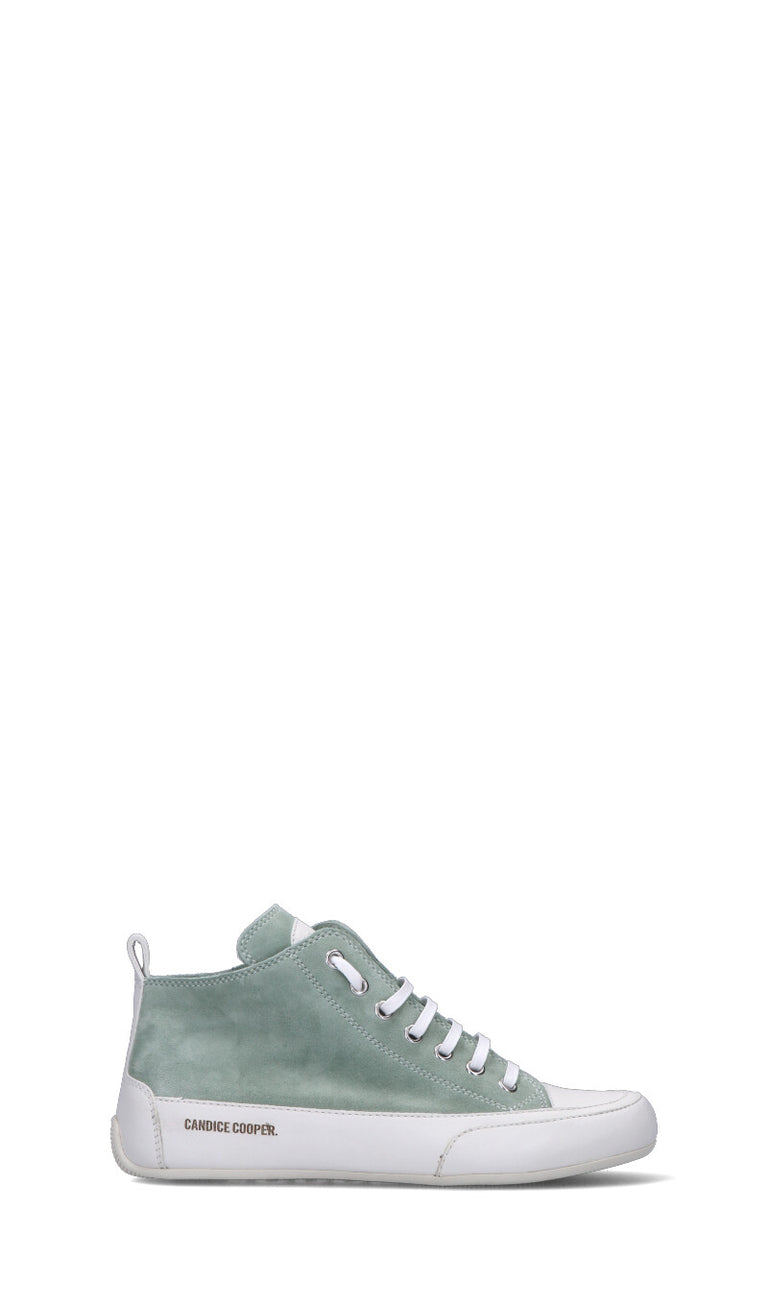 CANDICE COOPER Sneaker donna acquamarina in suede