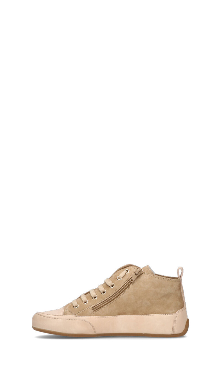 CANDICE COOPER. Sneaker donna beige in suede