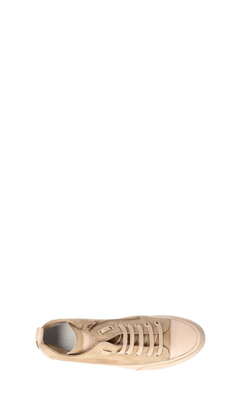 CANDICE COOPER. Sneaker donna beige in suede