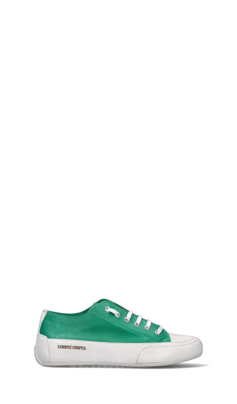 CANDICE COOPER. Sneaker donna verde in pelle