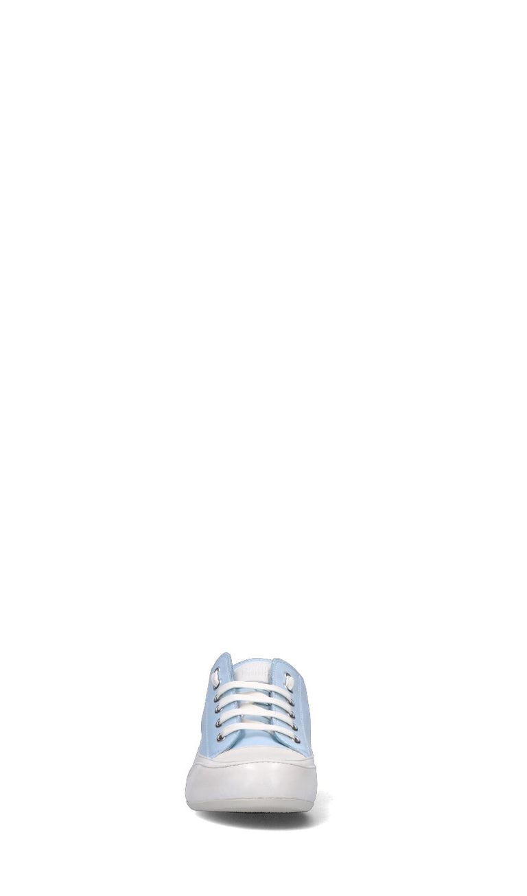 CANDICE COOPER. Sneaker donna azzurra in pelle