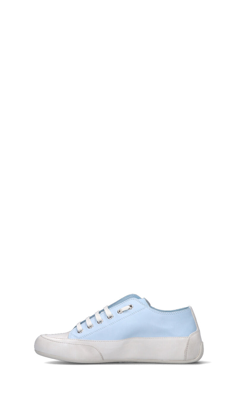 CANDICE COOPER. Sneaker donna azzurra in pelle