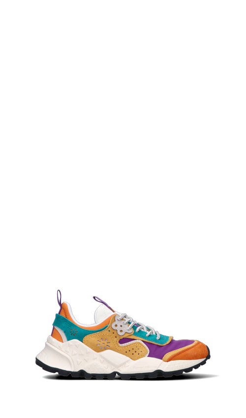FLOWER MOUNTAIN Sneaker donna gialla/viola/arancione