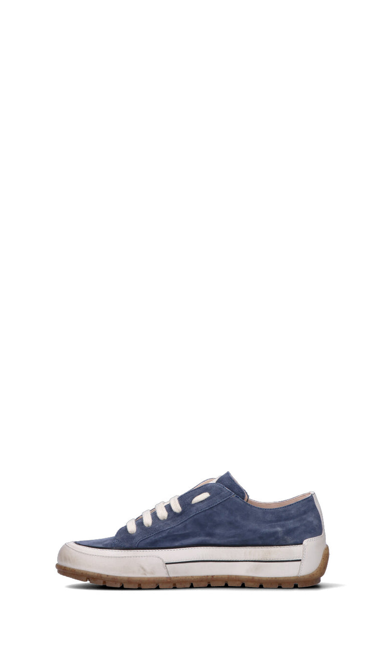 CANDICE COOPER. Sneaker uomo blu in pelle