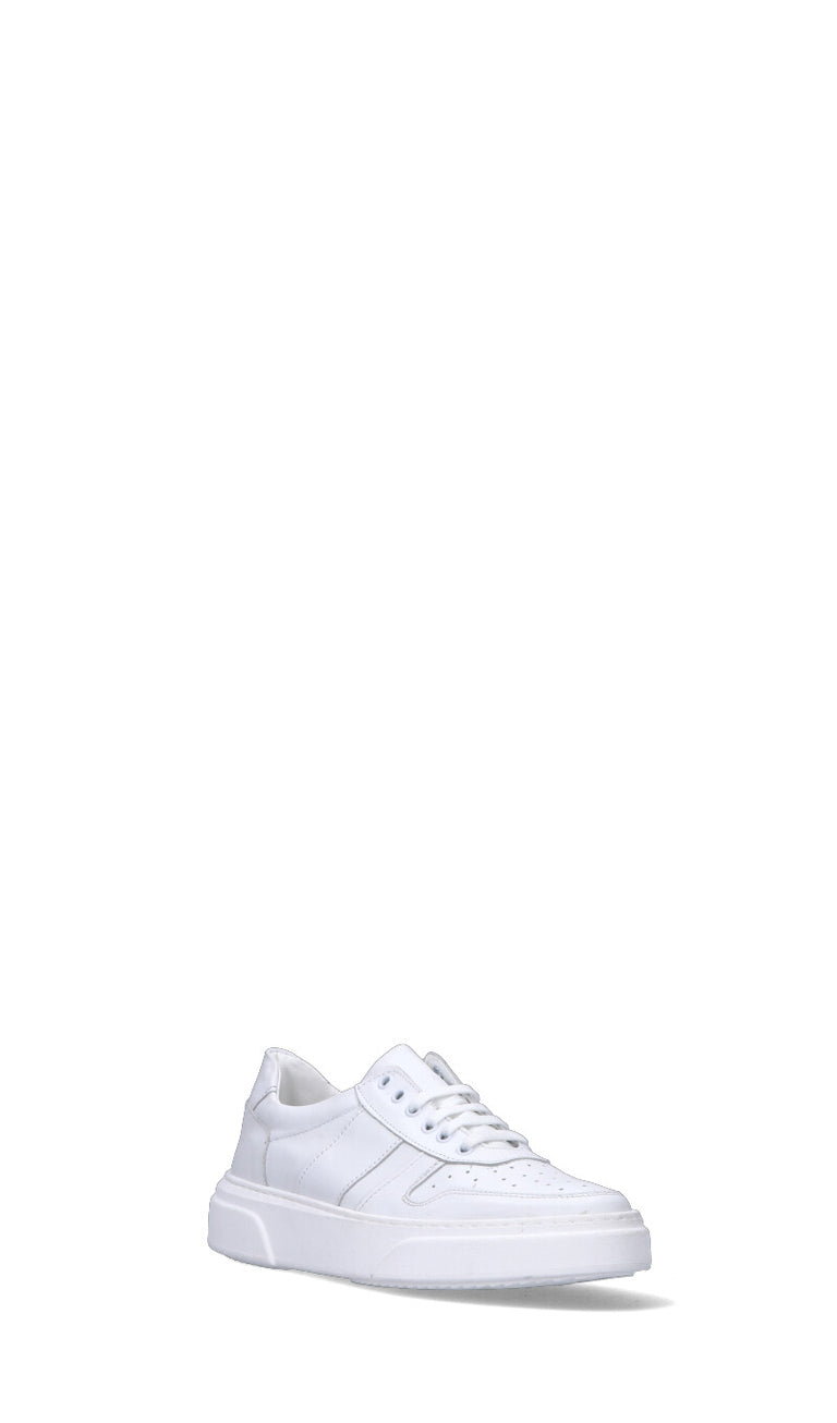 NEROFUMO Sneaker uomo bianca in pelle