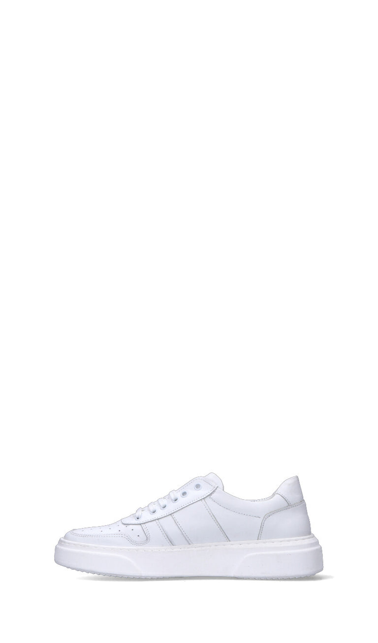 NEROFUMO Sneaker uomo bianca in pelle