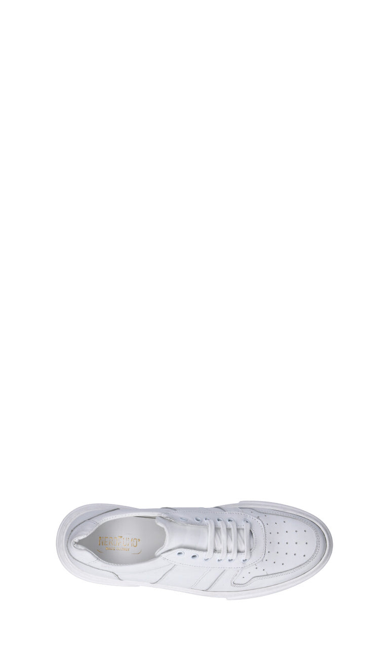 NEROFUMO Sneaker uomo bianca in pelle