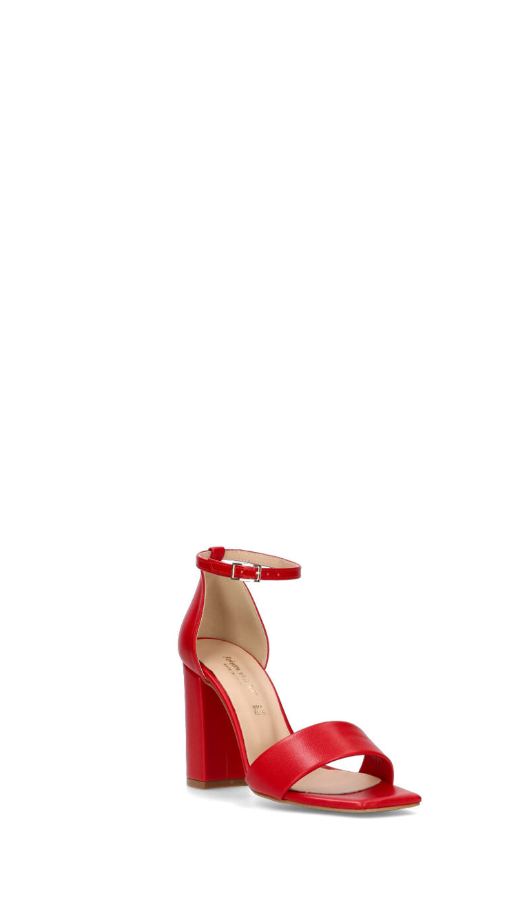 REBECCA VAN DIK Sandalo donna rosso