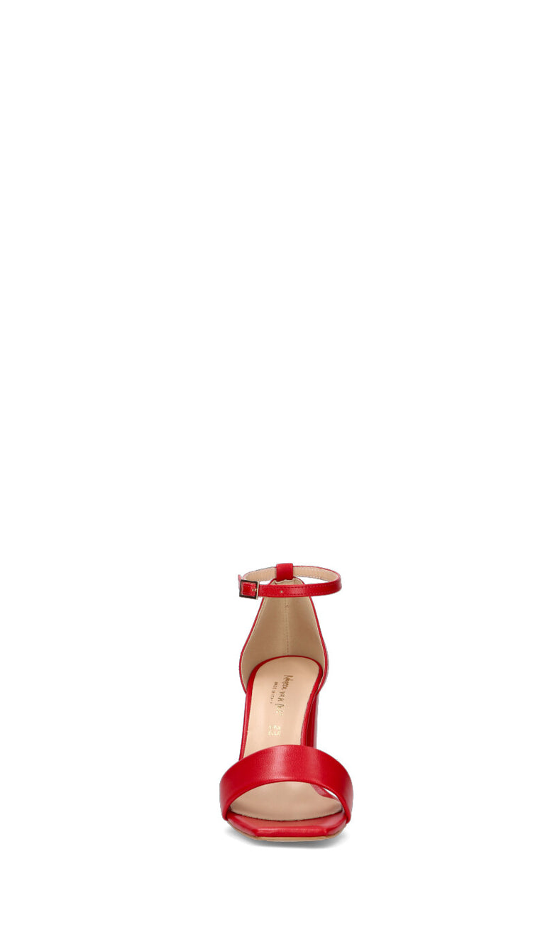 REBECCA VAN DIK Sandalo donna rosso