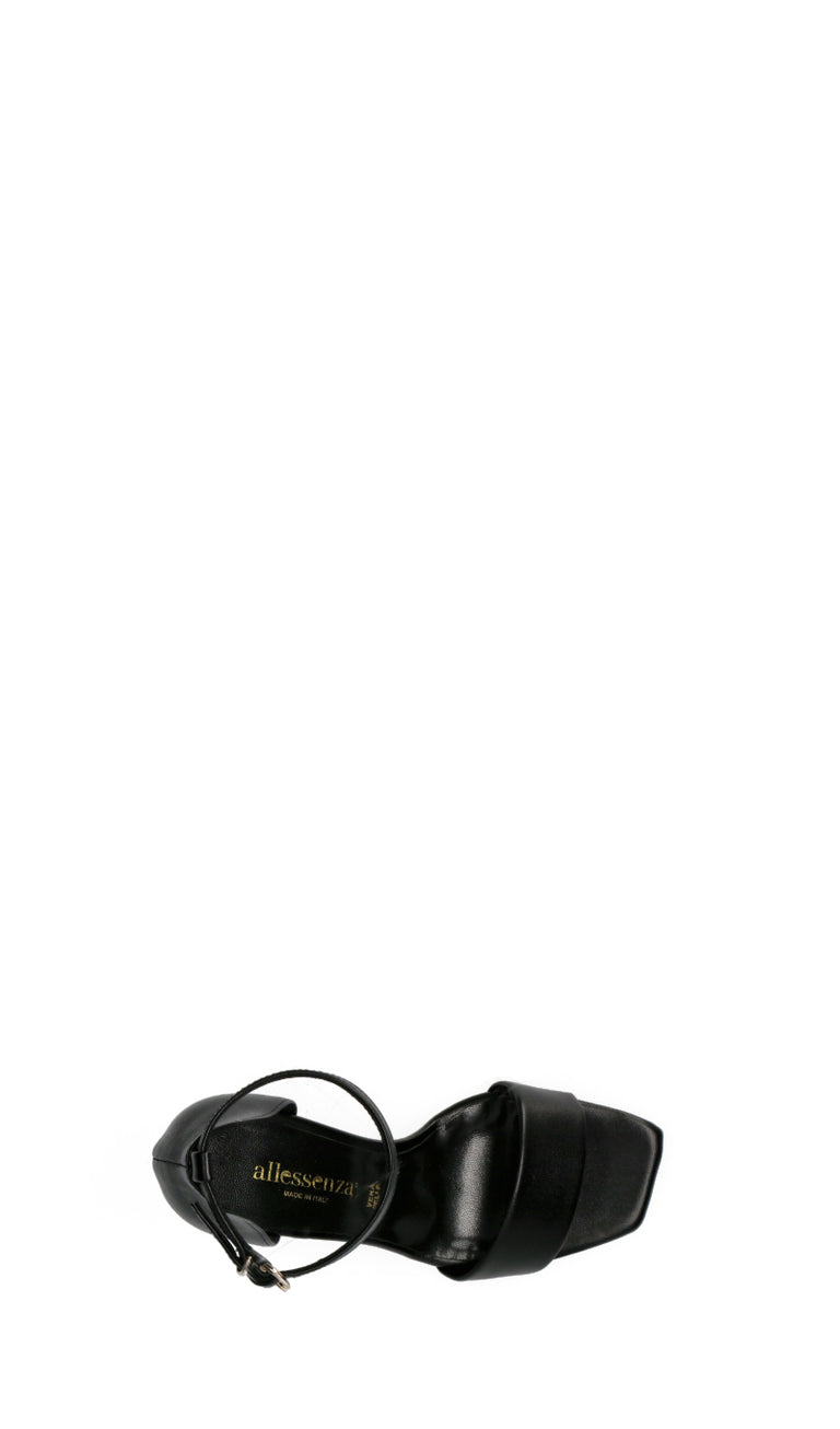 ALLESSENZA Sandalo donna nero