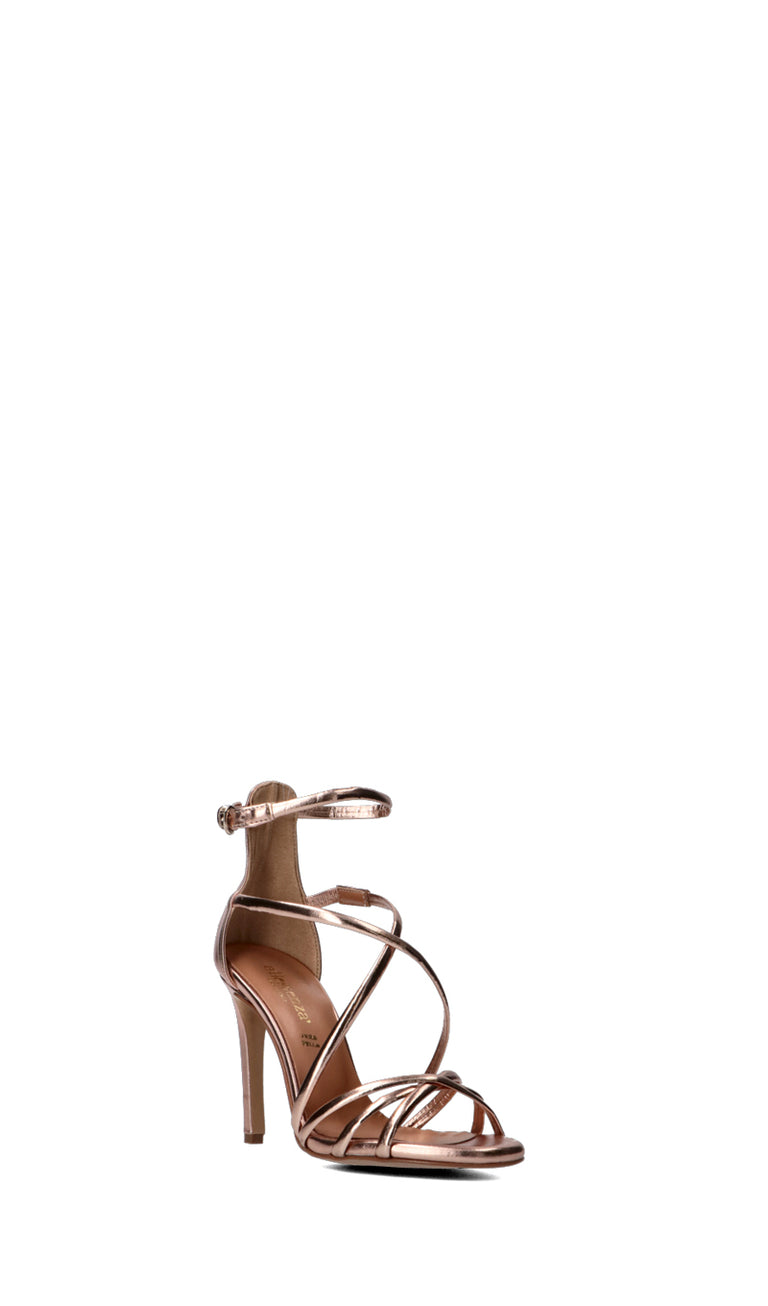 ALLESSENZA Sandalo donna rosa in pelle