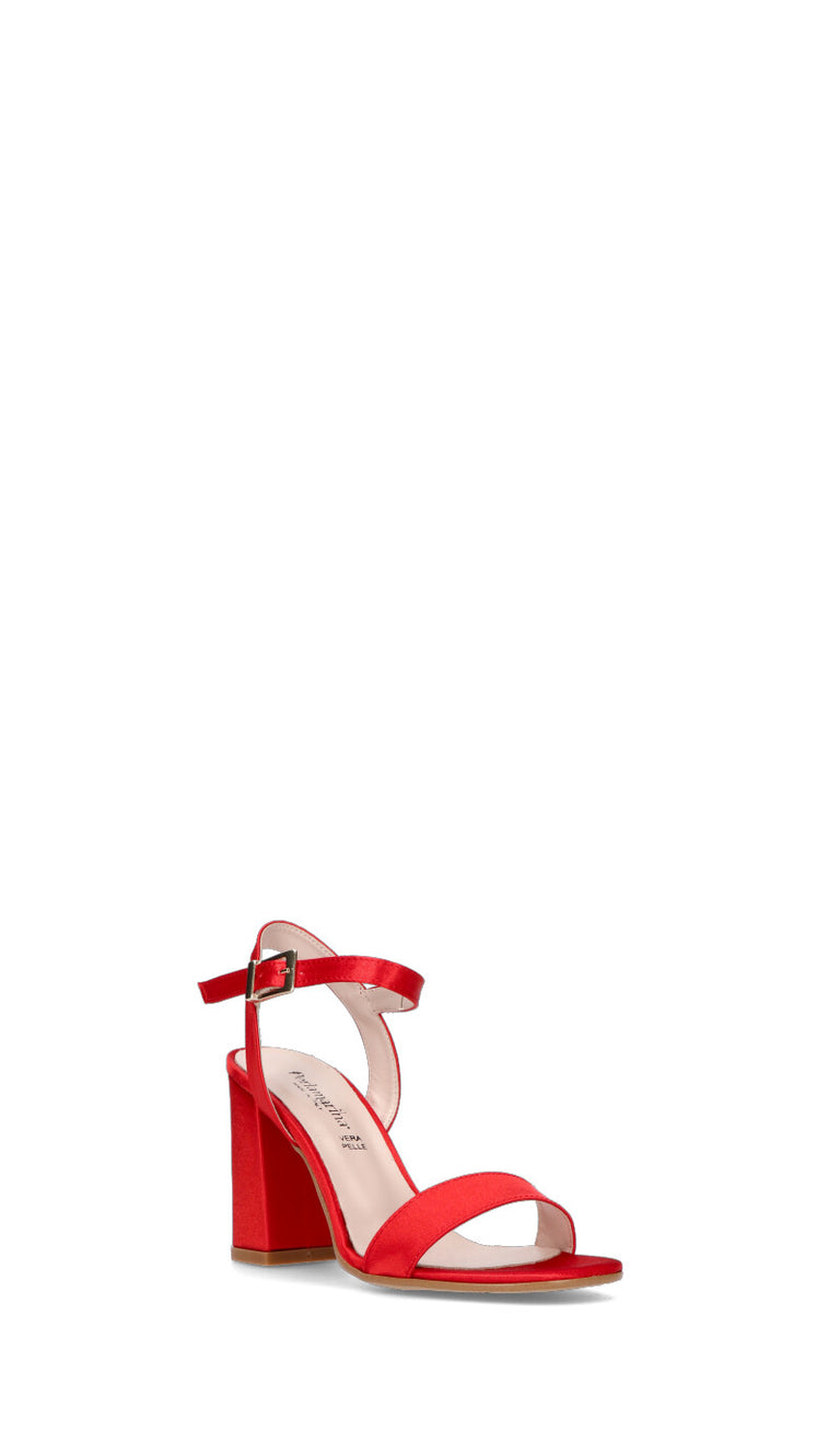 PERLAMARINA Sandalo donna rosso