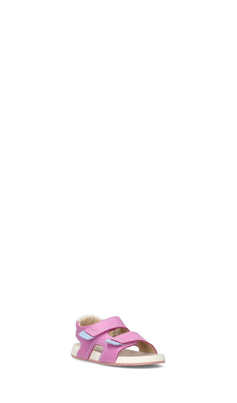 NATURINO Sandalo bimbo rosa in pelle