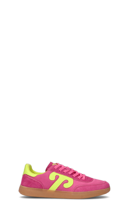 WUSHU Sneaker donna rosa/gialla