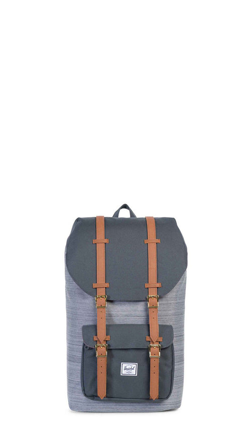 HERSCHEL LITTLE AMERICA Zaino grigio in tessuto