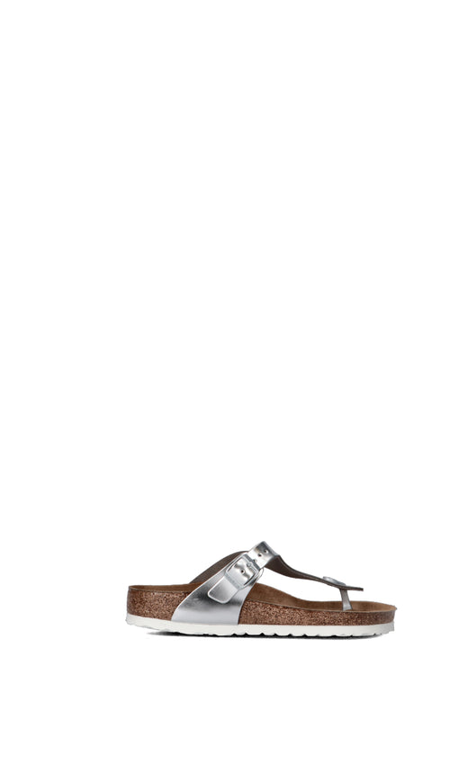 BIRKENSTOCK GIZEH Ciabatta donna argento