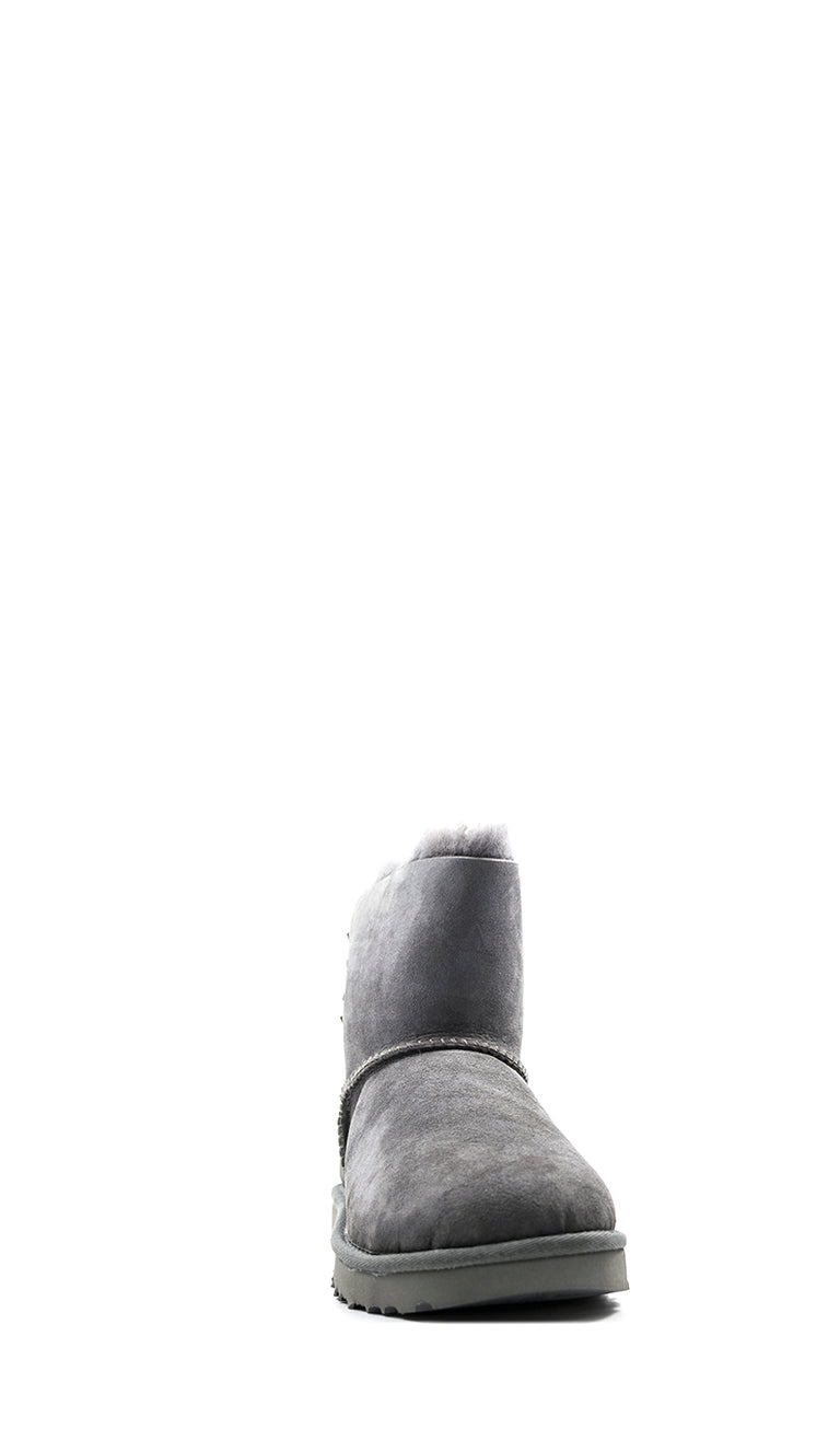 UGG MINI BAILEY BOW II Ugg donna grigio in suede