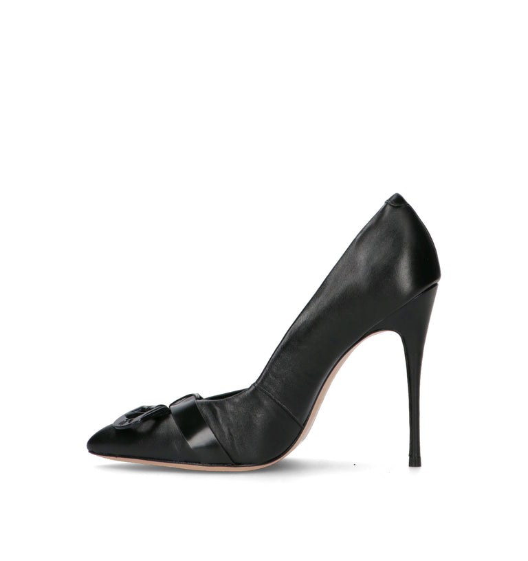 VICENZA Décolleté donna nera in pelle