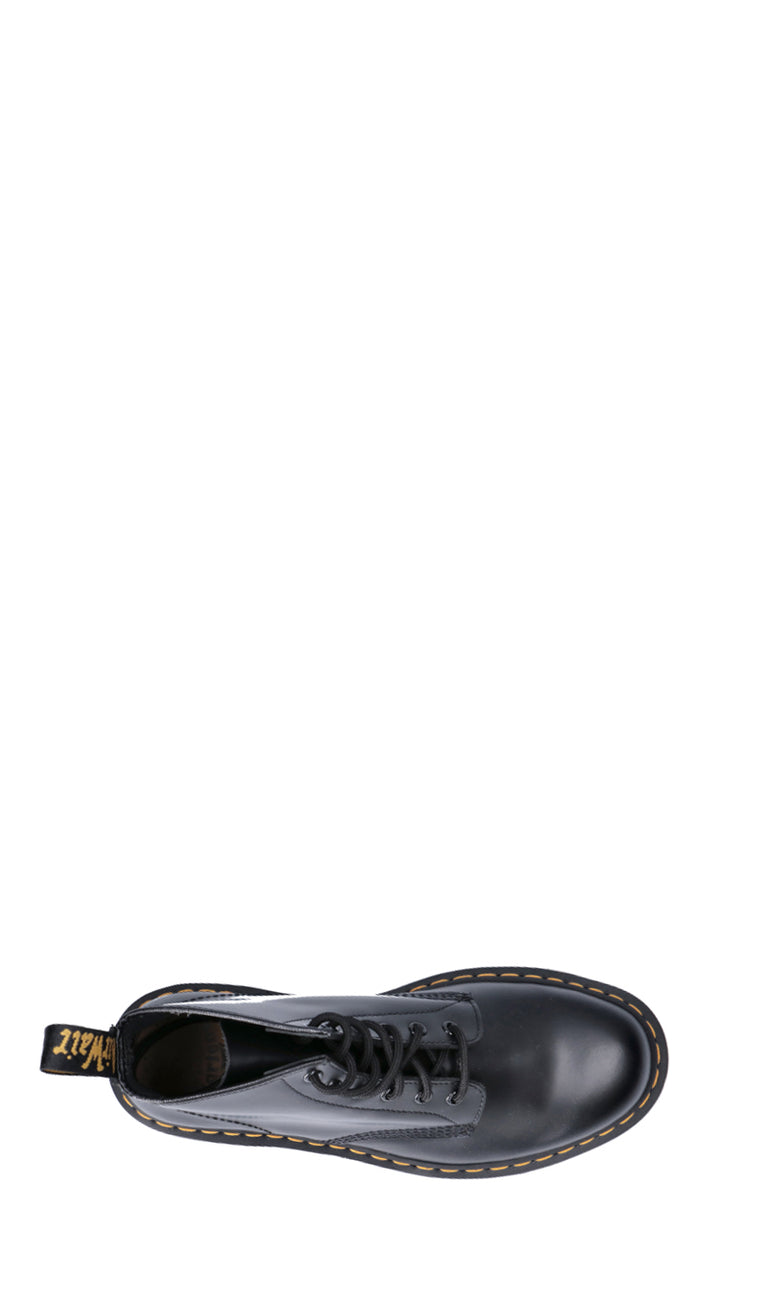 DR. MARTENS Anfibio donna nero in pelle