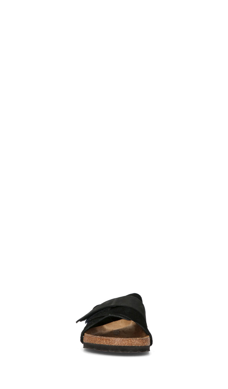 BIRKENSTOCK Ciabatta uomo nera in suede