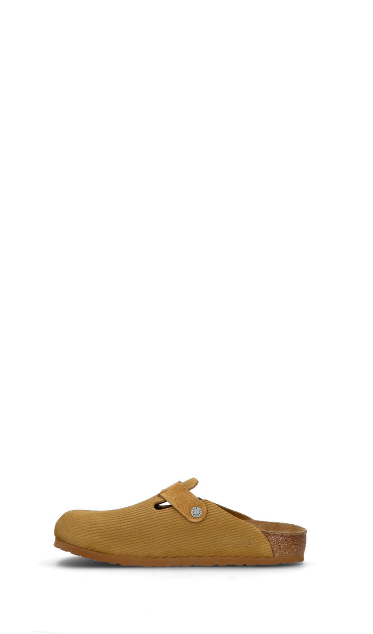 BIRKENSTOCK BOSTON BS Ciabatta uomo marrone in suede