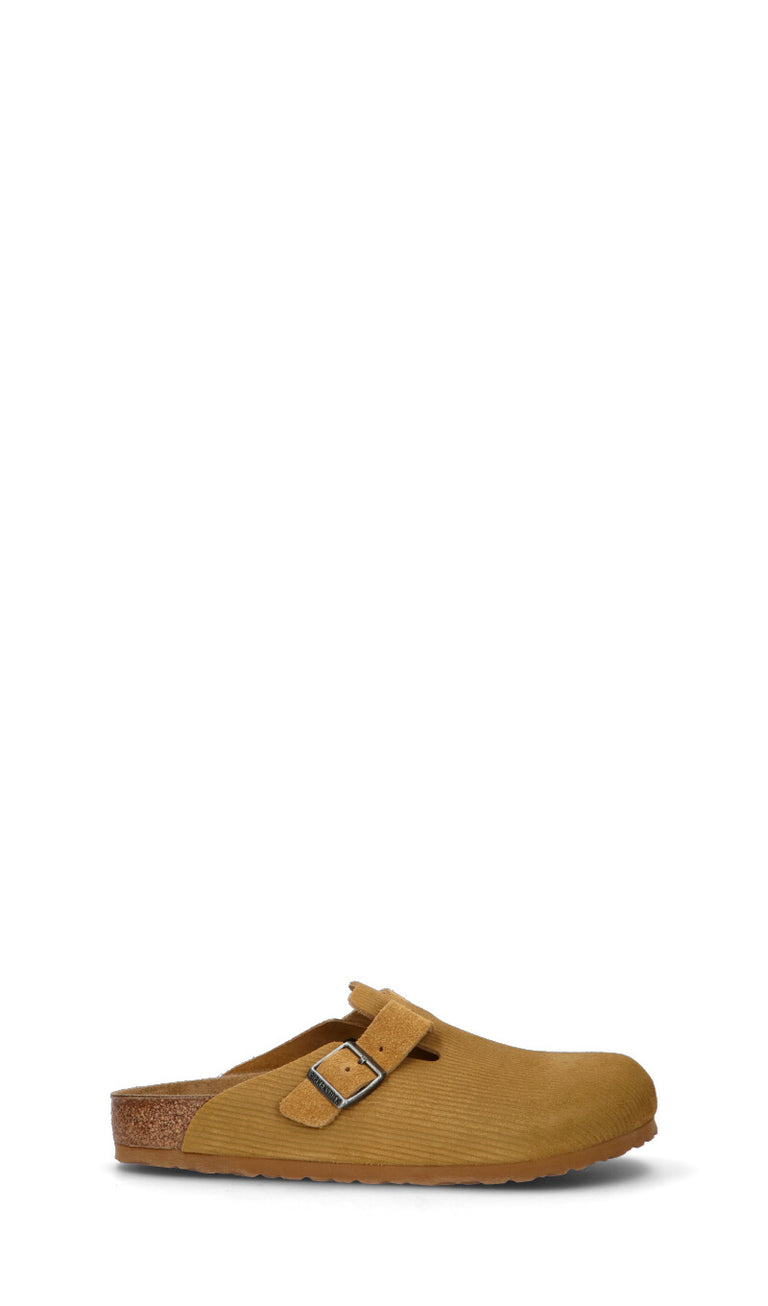 BIRKENSTOCK BOSTON BS Ciabatta uomo marrone in suede