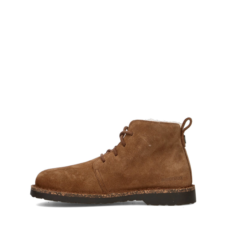 BIRKENSTOCK UPPSALA MID SHEARLING Polacco donna marrone in suede