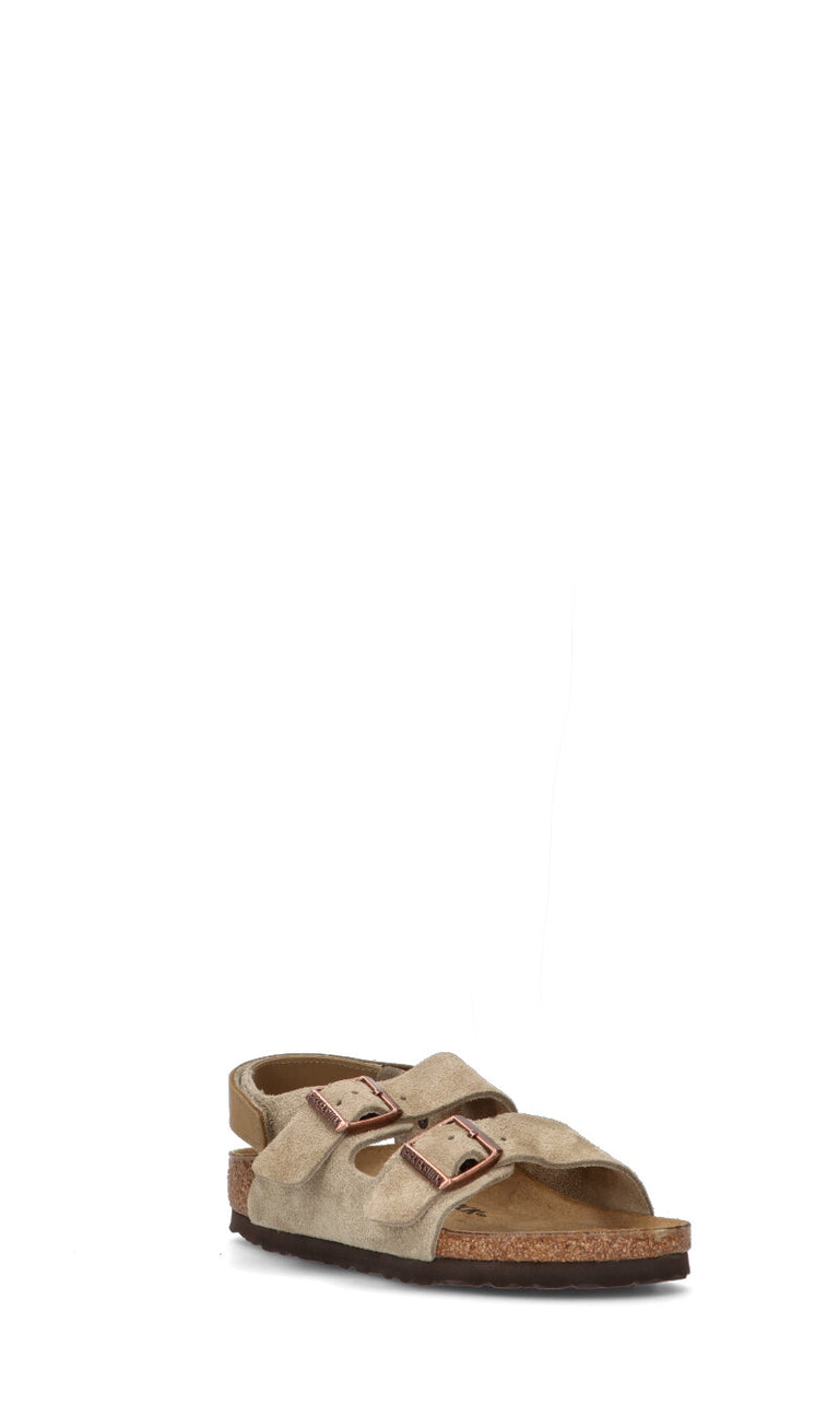 BIRKENSTOCK MILANO AS KIDS Sandalo unisex ragazzi taupe