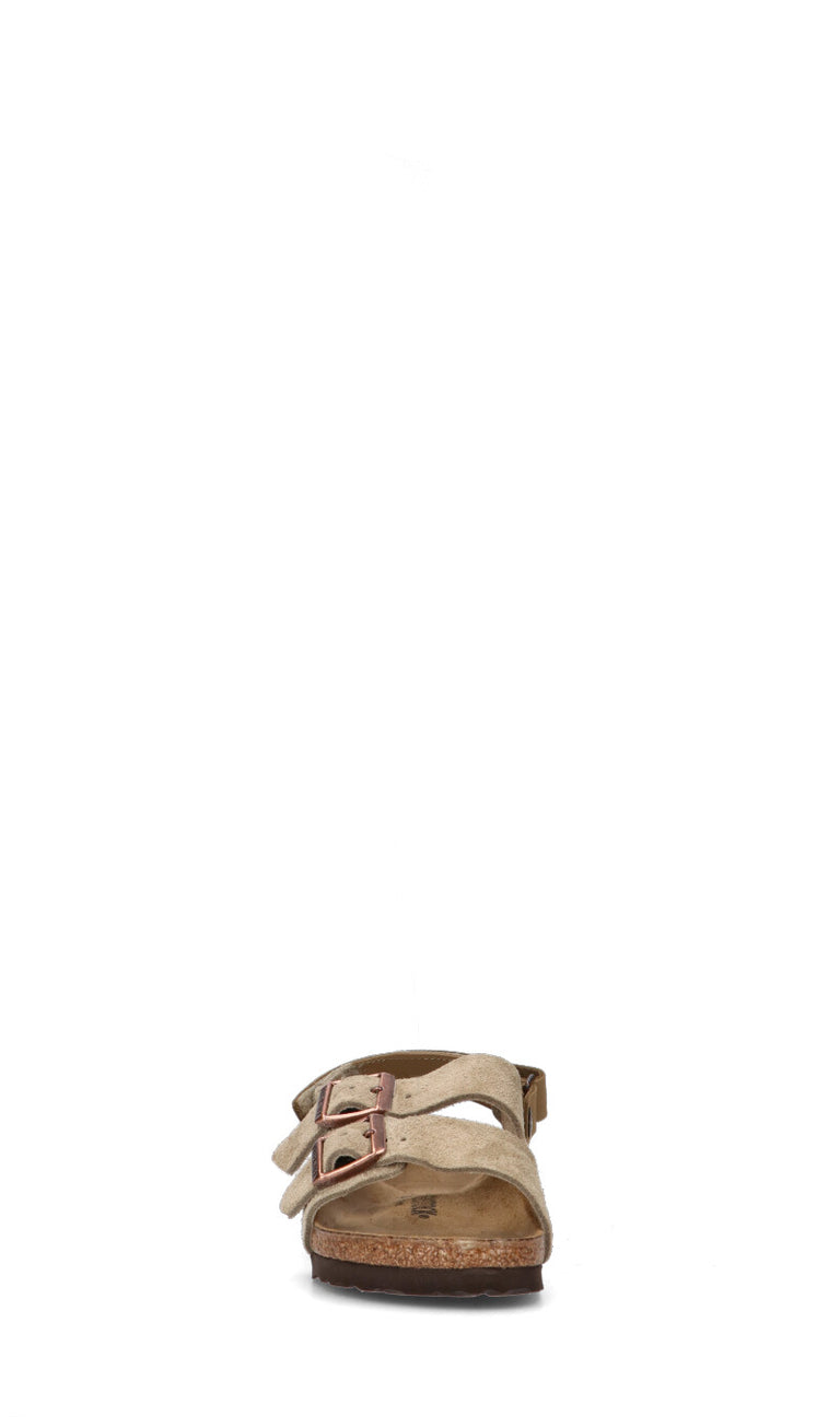 BIRKENSTOCK MILANO AS KIDS Sandalo unisex ragazzi taupe