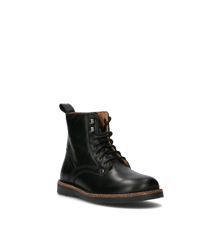 BIRKENSTOCK BRYSON Polacco donna nero in pelle