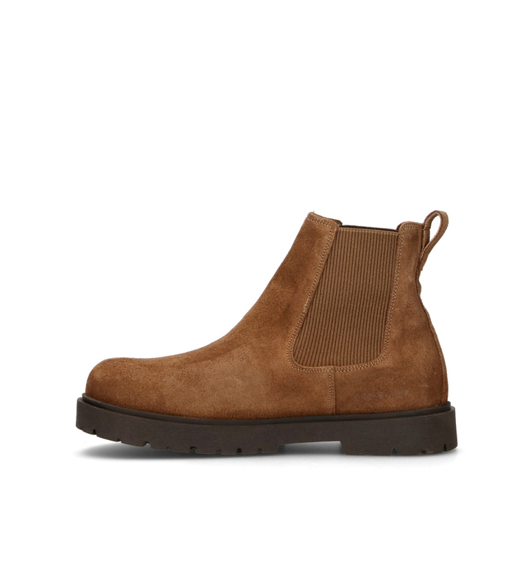 BIRKENSTOCK HIGHWOOD SLIP ON MID Beatles donna marrone in suede
