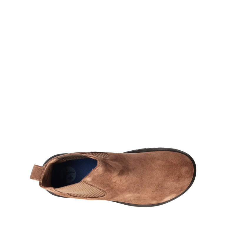 BIRKENSTOCK HIGHWOOD SLIP ON MID Beatles donna marrone in suede