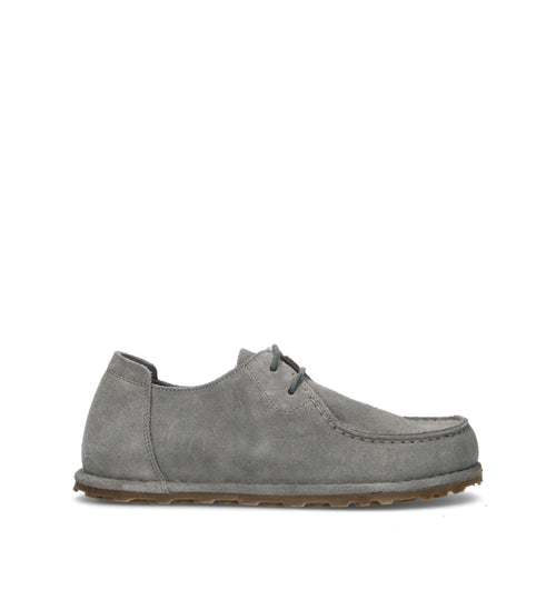 BIRKENSTOCK UTTI LACE Mocassino donna grigia in suede