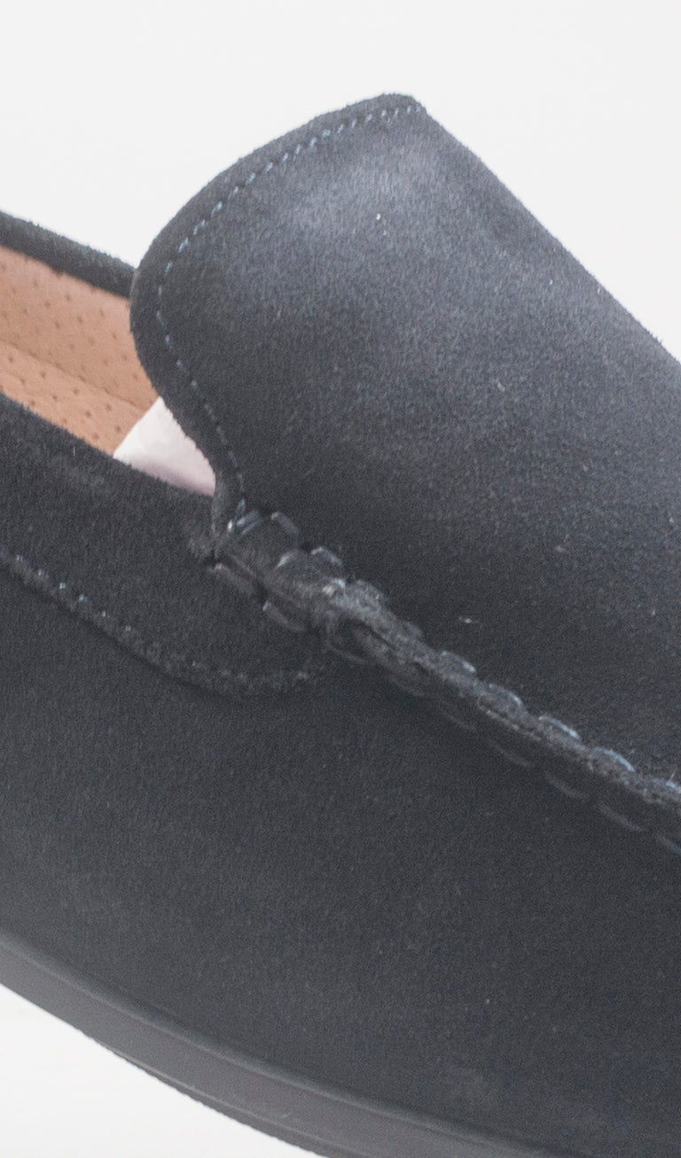 STONEFLY Mocassino uomo blu in suede