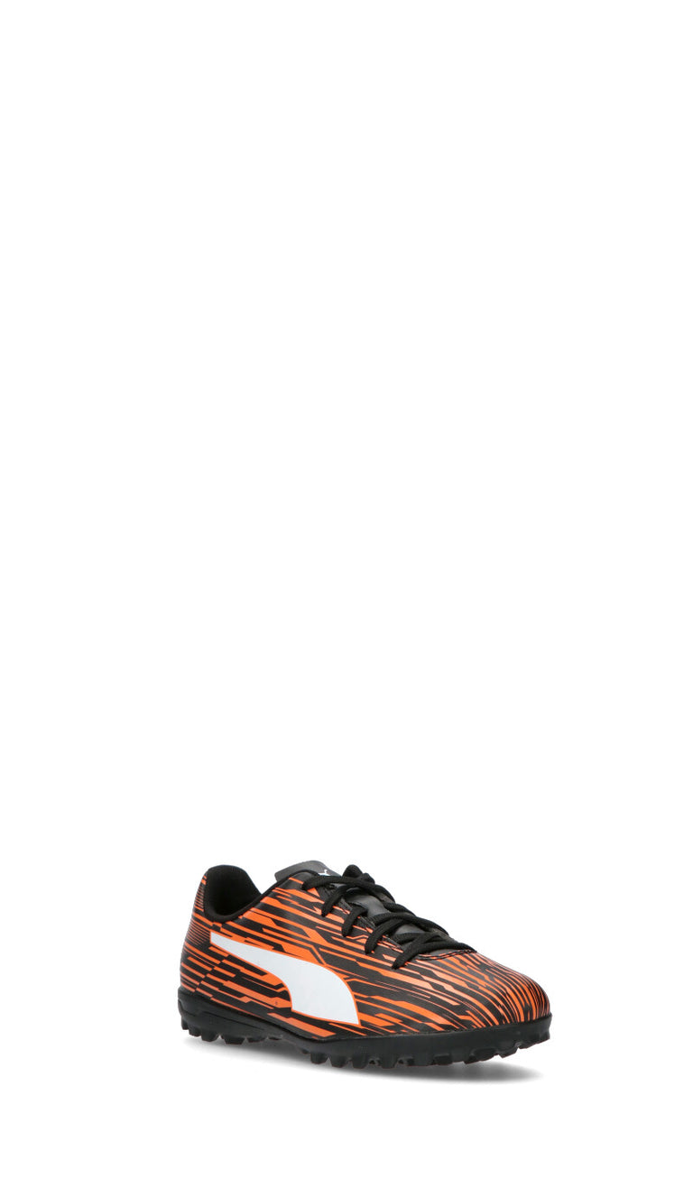 PUMA RAPIDO III TT JR Scarpa calcetto ragazzo arancio/nera