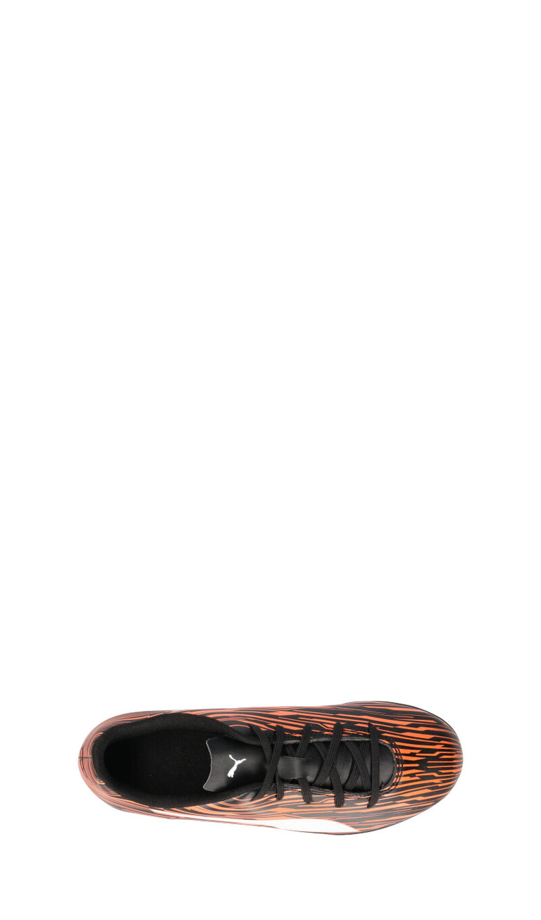 PUMA RAPIDO III TT JR Scarpa calcetto ragazzo arancio/nera