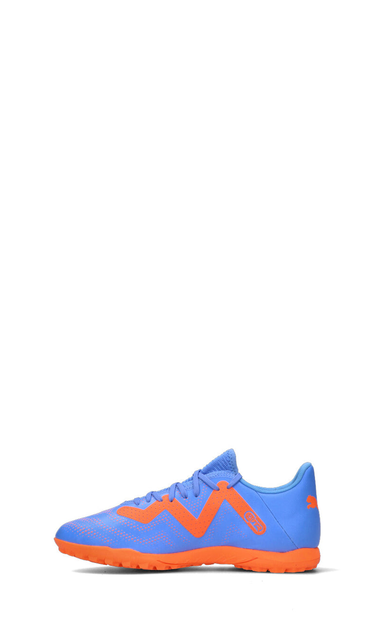 PUMA FUTURE PLAY TT Scarpa calcetto uomo blu/arancio