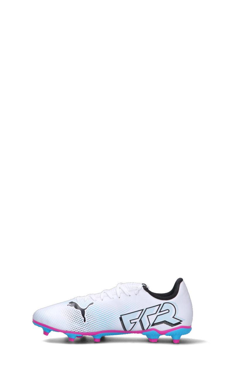 PUMA FUTURE 7 PLAY FG/AG Scarpa uomo bianca/rosa/azzurra