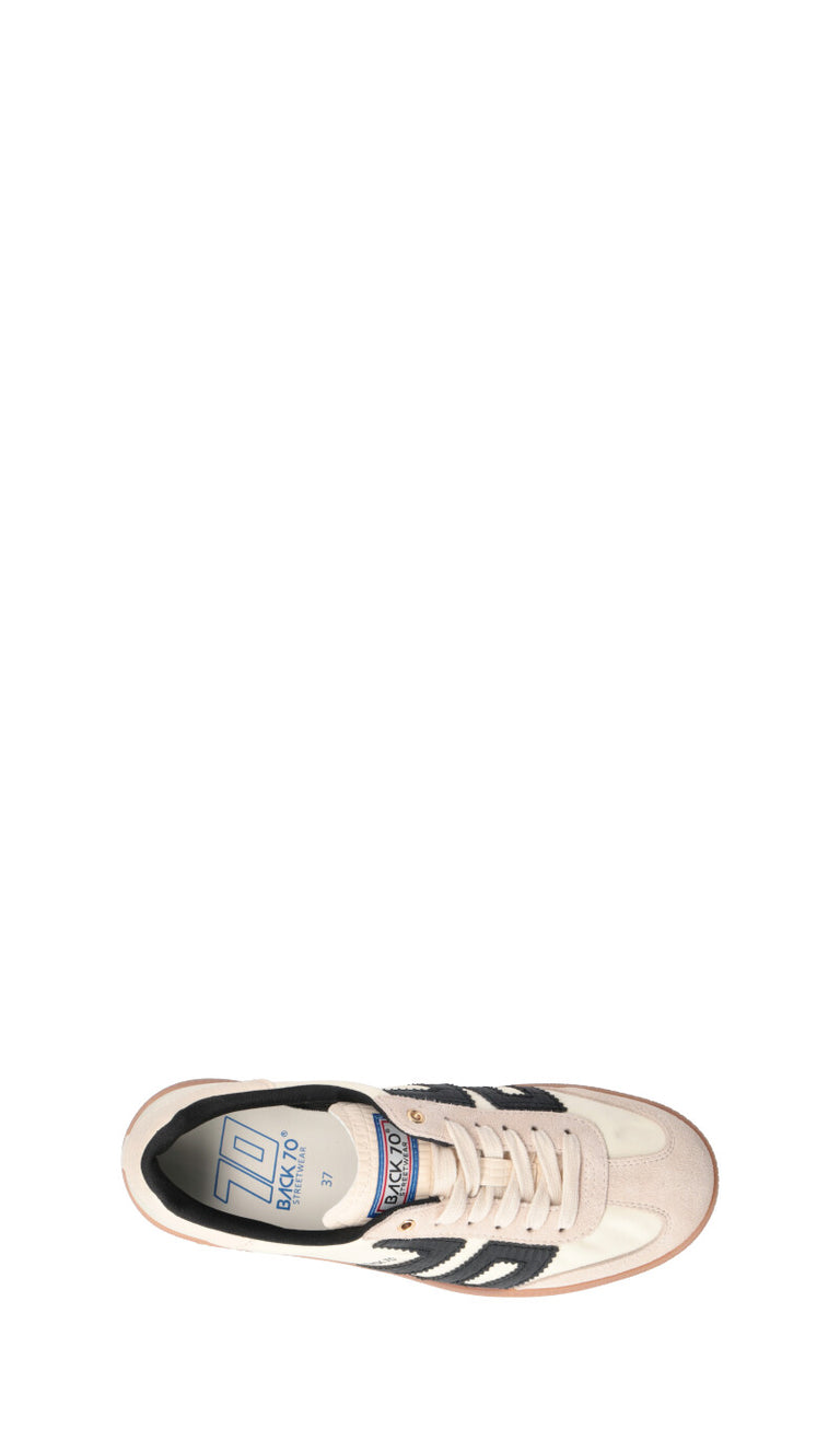 BACK 70 Sneaker donna panna/nera