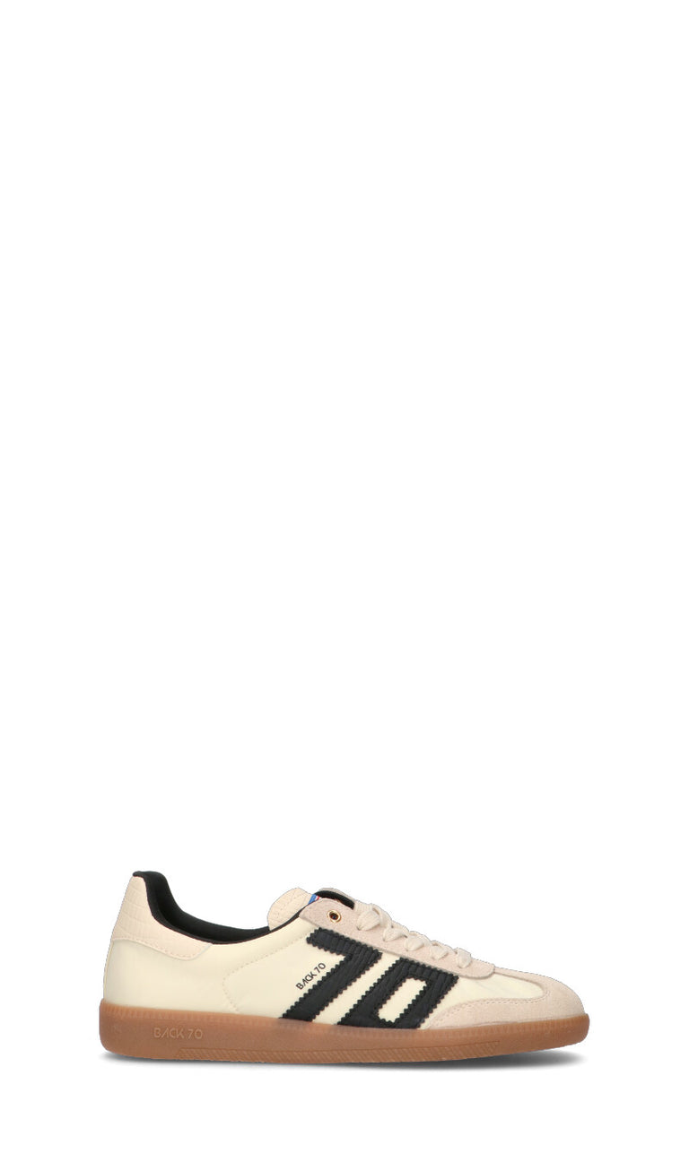 BACK 70 Sneaker donna panna/nera