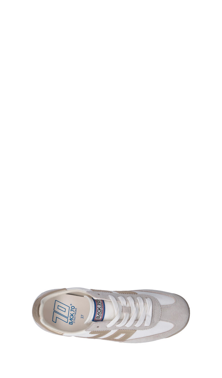 BACK 70 Sneaker donna bianca/oro