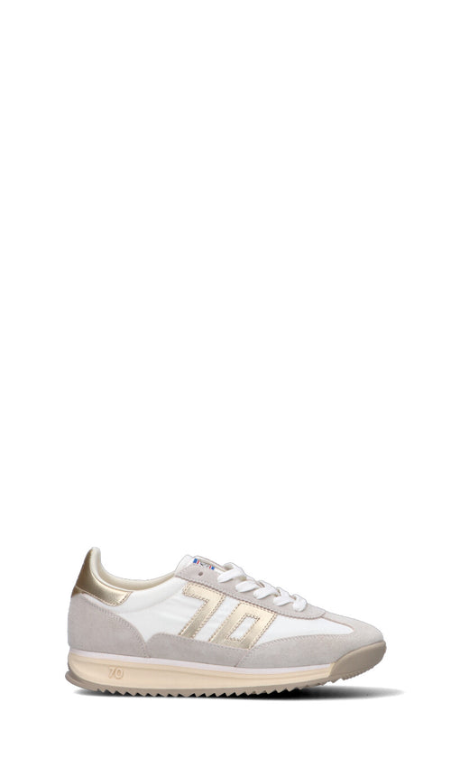 BACK 70 Sneaker donna bianca/oro