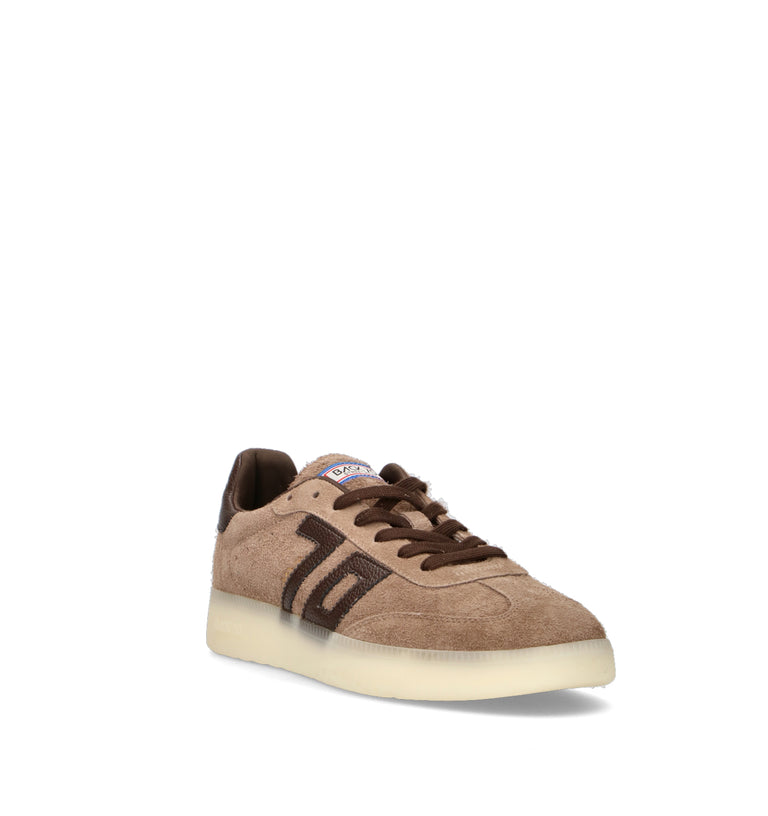 BACK 70 Sneaker uomo taupe/marrone in suede