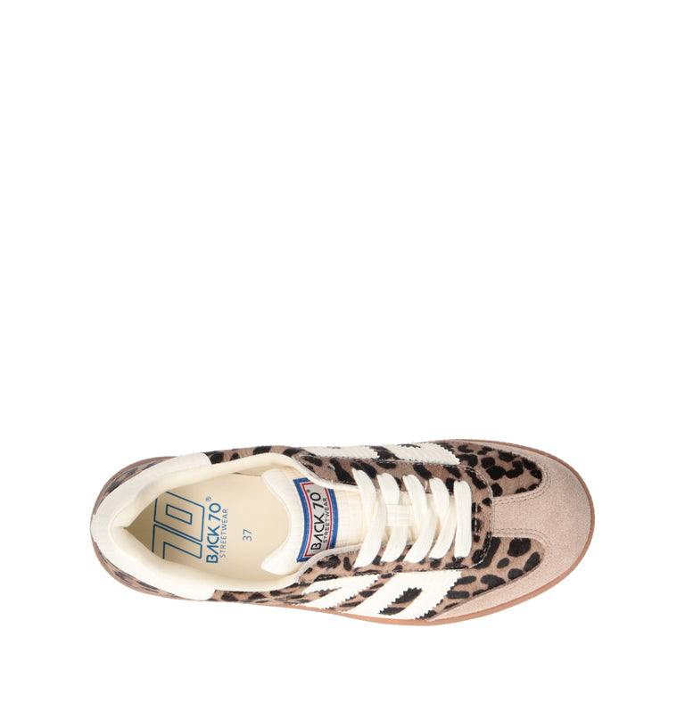 BACK 70 Sneaker donna maculata in cavallino