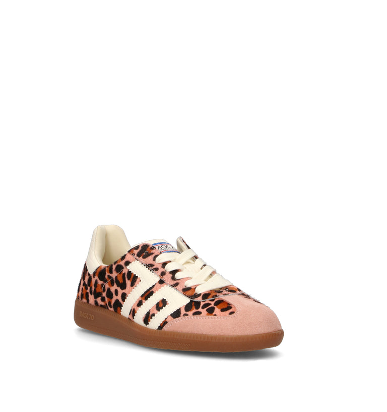 BACK 70 Sneaker donna maculata in cavallino