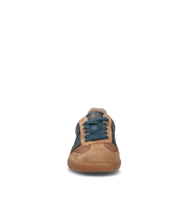 BACK 70 Sneaker donna marrone in cavallino