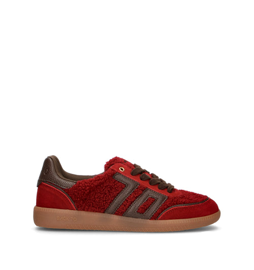 BACK 70 Sneaker donna rossa/marrone