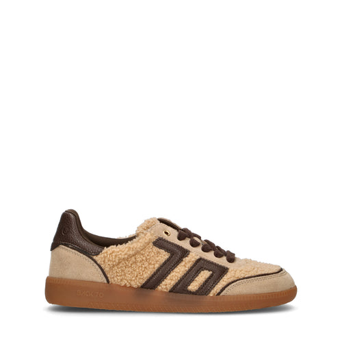 BACK 70 Sneaker donna beige/marrone