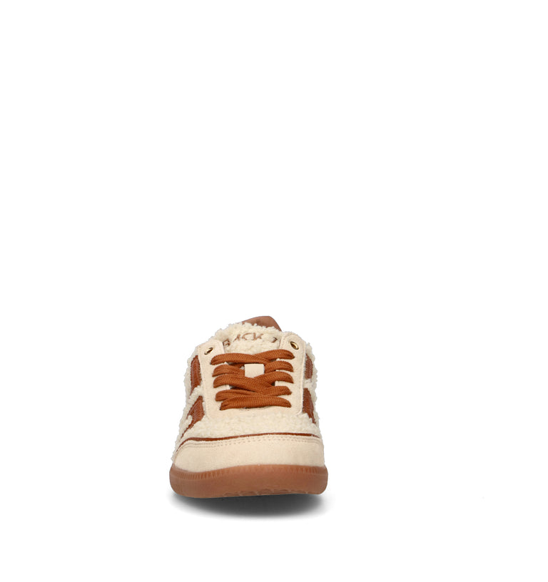 BACK 70 Sneaker donna panna/marrone